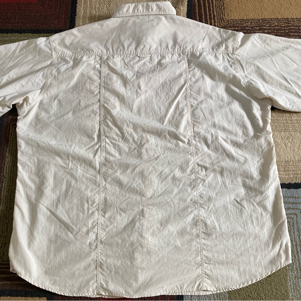 Wrangler Hero Outdoor Gear Button Up Shirt Short Sleeve Men's Sz 2XL Fishing - Picture 8 of 12